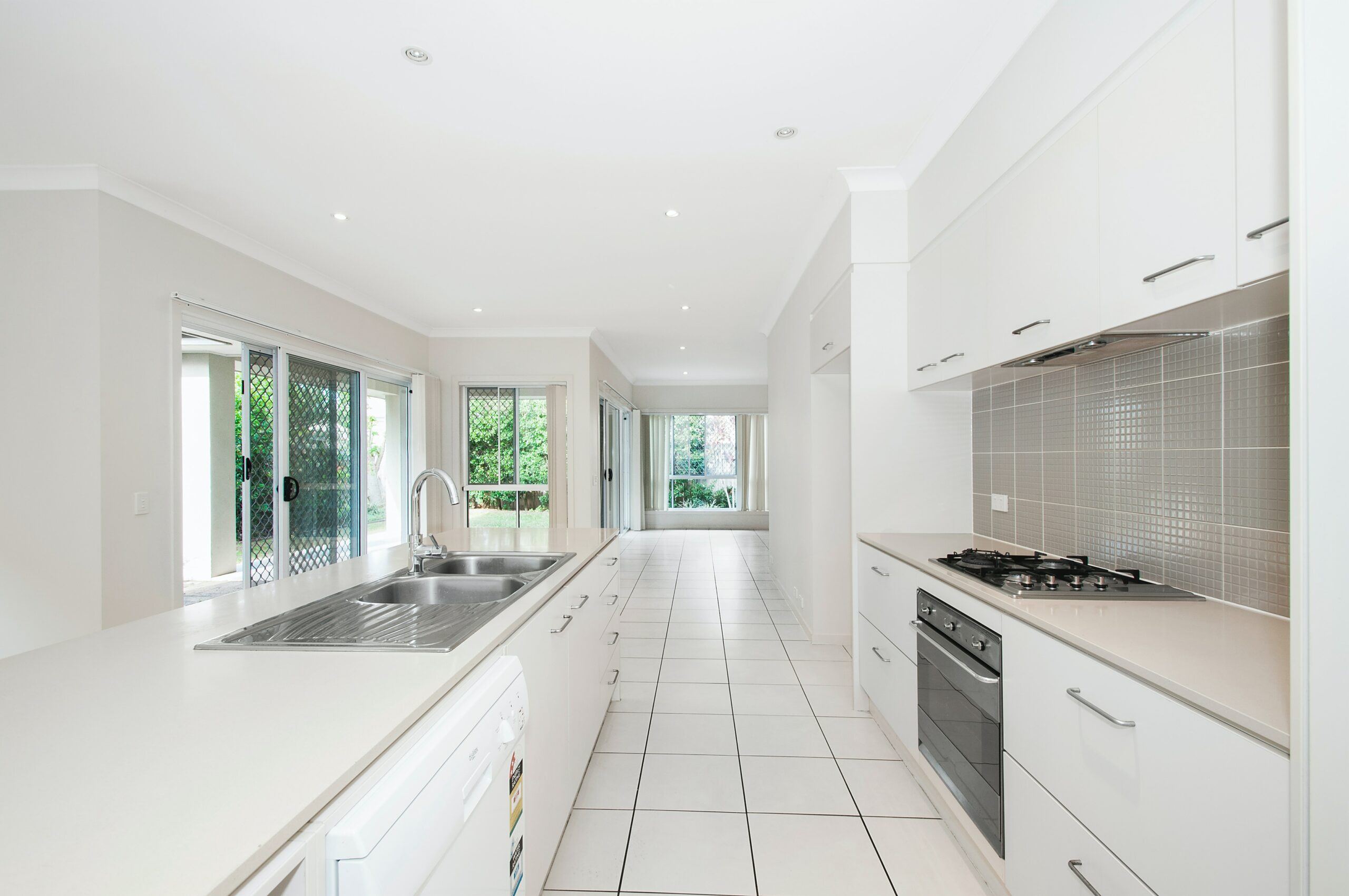 a clean kitchen